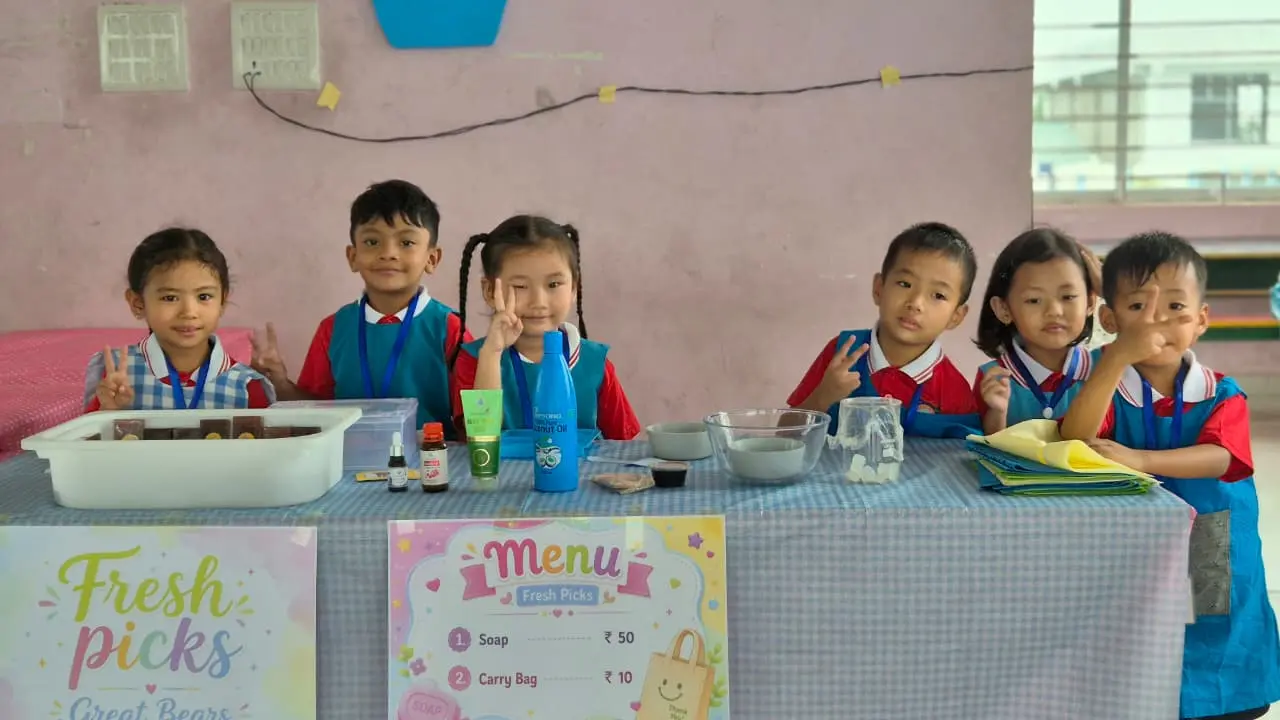 Star Kids pupils sharing a classroom moment
